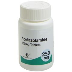 Acetazolomide 250mg tablets