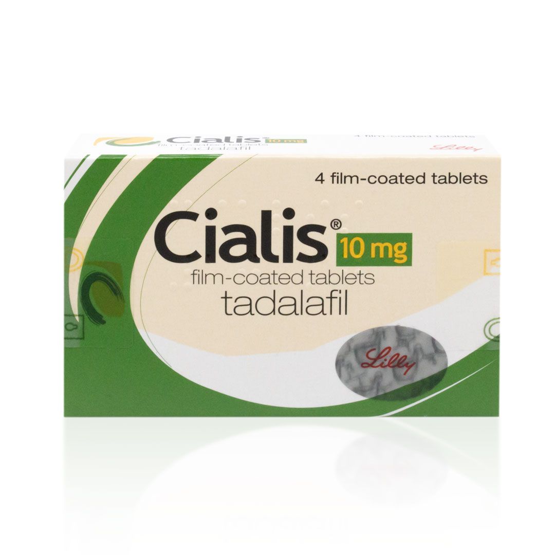 Front of Cialis 10mg tablet pack