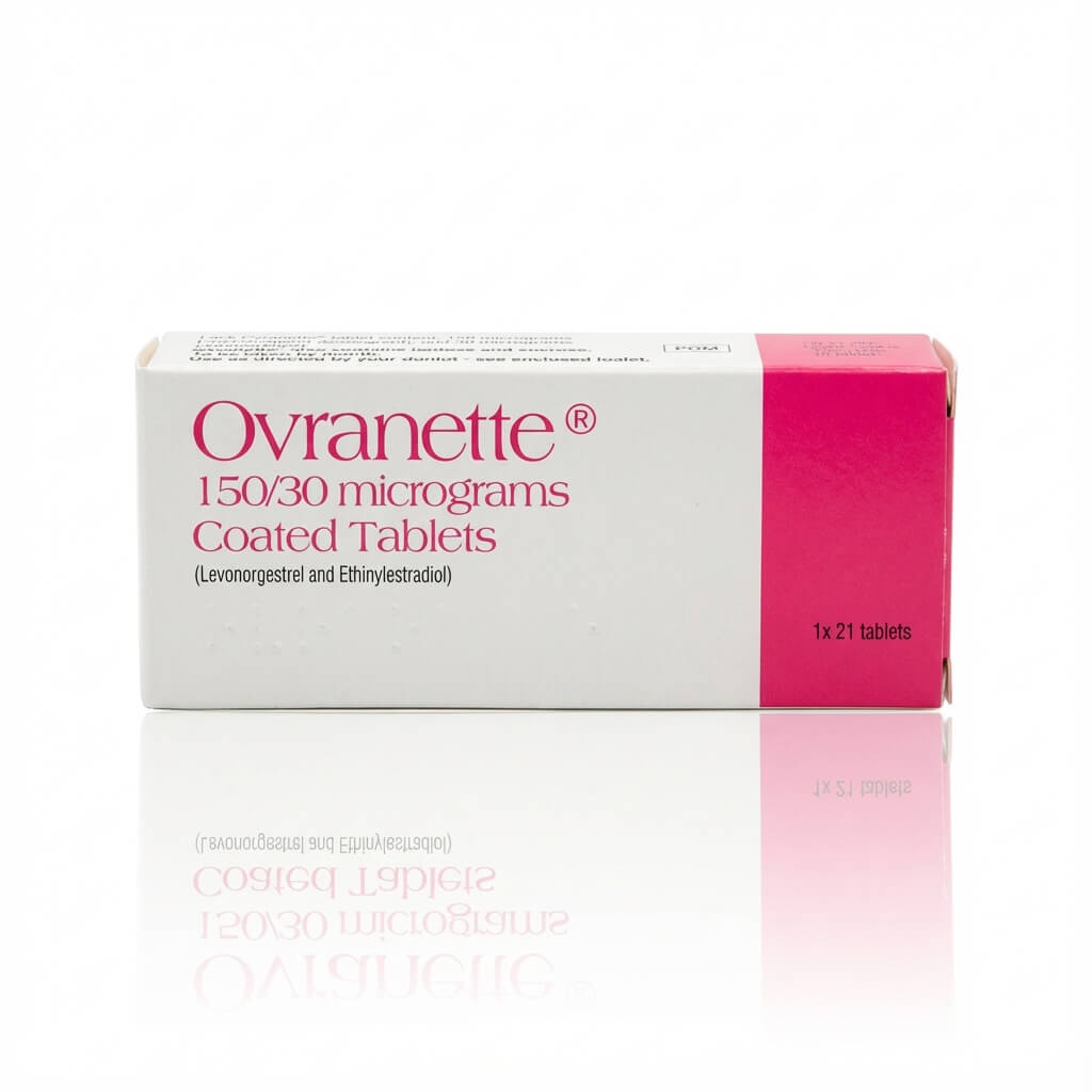 Ovranette 21-tablet blister pack