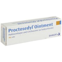 Proctosedyl ointment