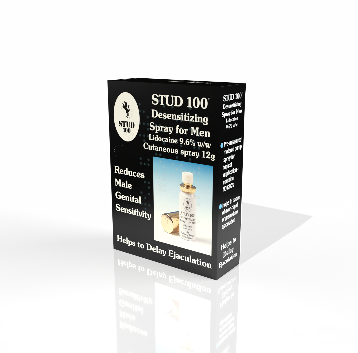 Stud 100 Desensitizing Spray can with pump