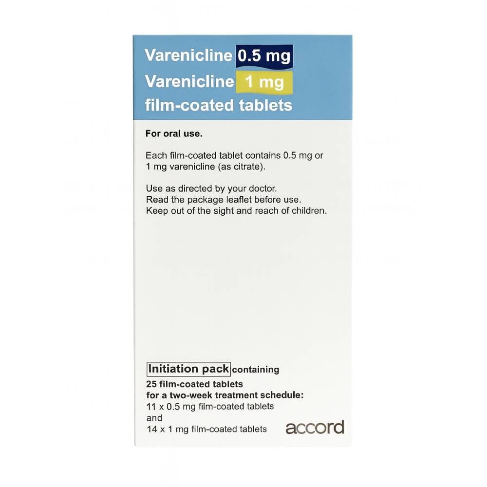 Varenicline tablets 0.5mg